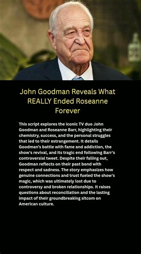 John Goodman Reveals What REALLY Ended Roseanne Forever#shorts #viral