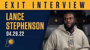 “I just felt so comfortable on the floor, I felt like I belonged there and everything was just going the right way.” Lance Stephenson spoke with Pat Boylan about his journey back to the NBA, first game back at Gainbridge Fieldhouse & more. #PacersReview2022 | Indiana Pacers