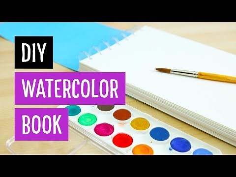 DIY Watercolor Book | Discbound | Sea Lemon