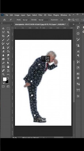 PHOTOSHOP EASY TRICK FIX BEND TO STRIGHT #photoshoptoturial