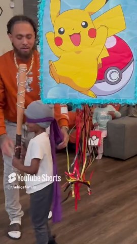 Boy Destroys Birthday Piñata, Chaos Follows!