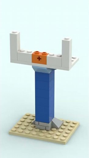 Lego Basket Ball hoop Build(279)