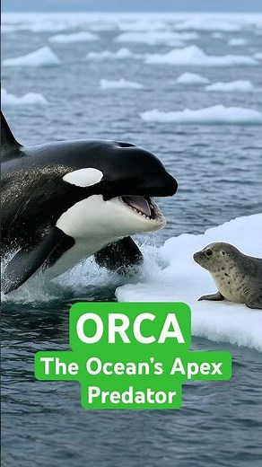 Orca - Killer whale. The Ocean’s Apex Predator #orca #oceanfacts