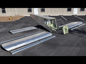 STOL CH 750 kit aircraft construction: Wing Assembly.