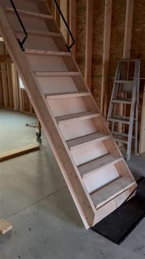 Ed Ingalls on Instagram: "Safe Step Stairs. The only one-piece retractable stairs available. For ceiling heights up to 14.5 feet with custom widths and heights available. Available fully installed or in kit form. Dealer and installer opportunities available. Safestepstairs.com"