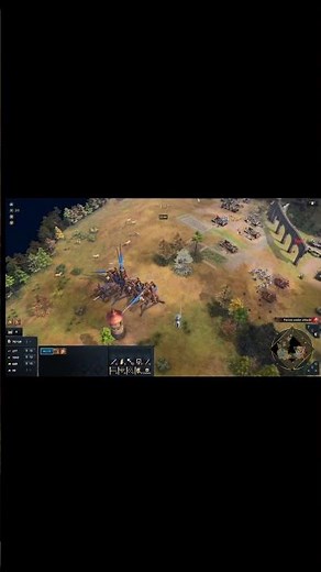 Age of Empires 4 - 1v1 Knights templar vs Byzantines Fast Win | Multiplayer Gameplay