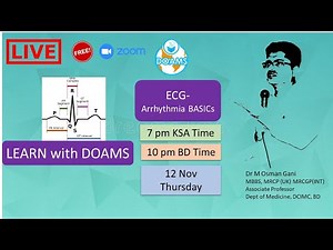 ECG- Introduction & Arrhythmia BASICs