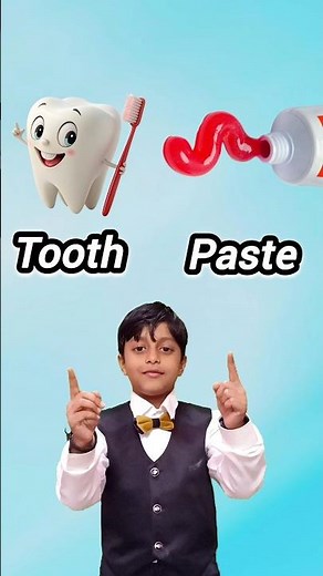 Learn these magic words 🦷 | compound words | cartoon animation