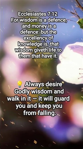 Benefits of Godly wisdom #WisdomFromGod #RoadToEmmaus #GodlyWisdom