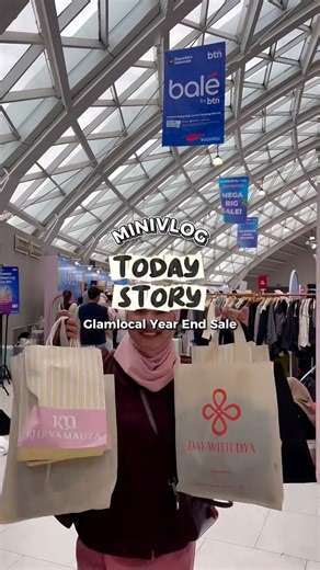 Mamitos on Instagram: "✨ GLAMLOCAL x BALE by BTN is HERE! ✨ Siap-siap kalap belanja, bestieee 💃🛍️ Karena GLAMLOCAL x BALE by BTN hadir 17–21 Desember 2025 di City Hall PIM 3 💥 💸 DISKON sampai 90% 🎁 Banyak hadiah menarik 🎟️ TIKET MASUK GRATIS! From fashion, beauty, sampai lifestyle—semuanya ada dan super worth it buat nutup tahun dengan shopping happy 🖤 Jangan sampai ketinggalan, ajak bestie, mama, adek, semuanya yaa ✨ See you there! 💕 #Glamlocal #BalebyBTN #banggainlocal #yearendsale"