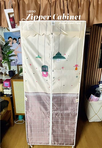 LEGO Metal Zipper Cabinet Organizer for Stylish Storage