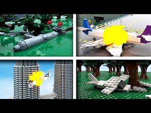 LEGO Plane Crashes