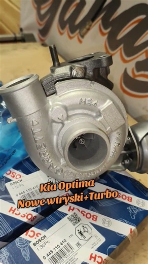 Kia Optima konkretny pakiet nowe wtryskiwacze.+ turbo 💪💪 #dc #gkgarage #kia #optima #crdi