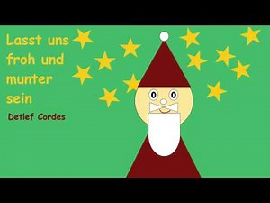 Lasst uns froh und munter sein - German St Nicholas Song