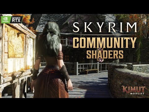 SKYRIM NEXTGEN GRAPHICS EVOLVED WTIH COMMUNITY SHADERS | SKYRIM +1920 MODS + CS + COMPLEX MATERIAL