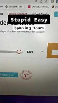 How To Make $100 -$500 Per Day With Textbroker (Work From Home) #shorts