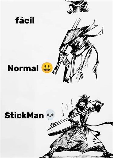 Creating a Stickman Samurai Drawing Tutorial