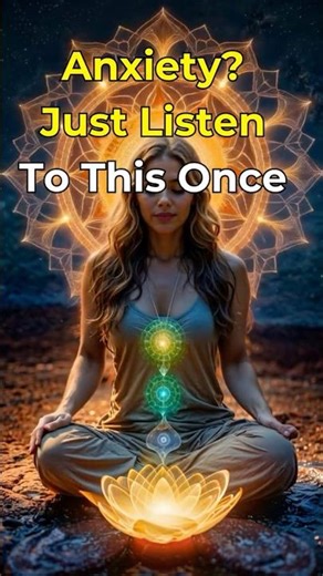 Calm Anxiety Fast | Chakra Healing Sound That Works 🌿