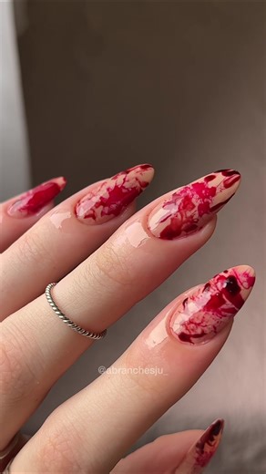 Halloween Blood Nails Tutorial