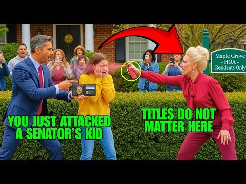 HOA Karen Pepper-Sprayed My TEENAGE Daughter — Didn’t Know I’m STATE SENATOR