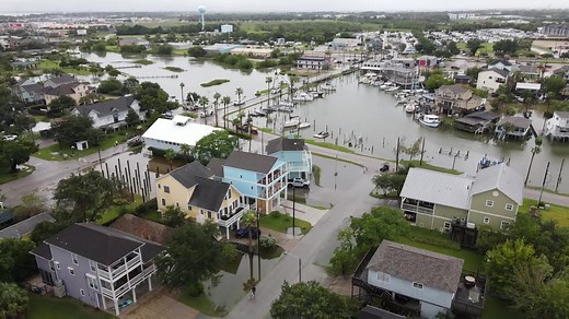 A bird's eye view of the damage in Seabrook and Kemah after Hurricane Nicholas blew through. More on the storm here --> https://www.khou.com/article/news/local/tropical-storm-nicholas-update-houston/285-f45fb84d-3a1d-4e37-86d0-65612a46a55d | KHOU 11 News