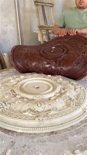 From Liquid Silicone to Luxury Decor Molding Gypsum #InteriorDesign #PlasterArt #GypsumDecor