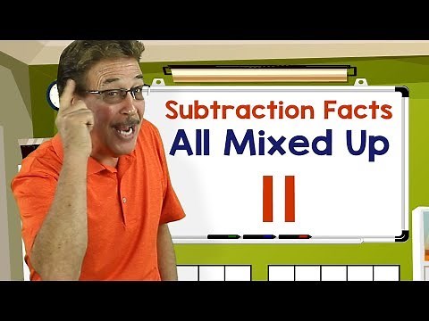 Subtraction Facts All Mixed Up 11 | Math Songs for Kids | Jack Hartmann