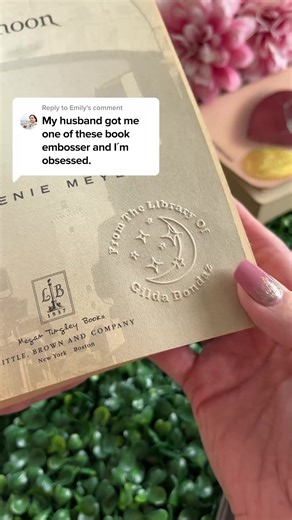 A Personal Book Embosser Made Just for You ✨ Mark your legacy within the pages dearest to your heart! ➡️ Click 'SHOP NOW' to discover why over 10,000 book lovers have chosen our embosser to personalize their library. | Consumer Recommendations | Facebook