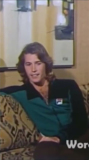 Andy Gibb Interview in 1977 #shorts