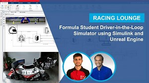 Formula Student Driver-in-the-Loop Simulator Using Simulink and Unreal Engine
