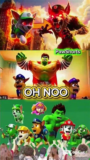 Paw Patrol Turned EVIL 😈 Hulk vs Paw Patrol