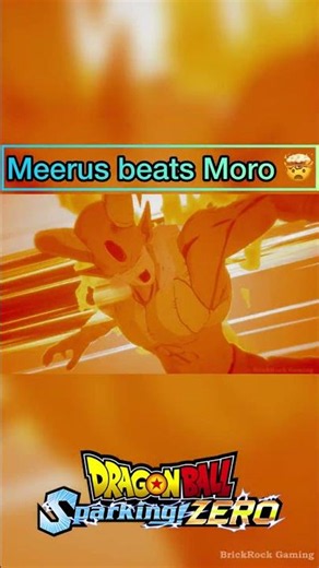 Merus DESTROYS Moro 😱 | Dragon Ball Sparking! Zero #dbsz #dragonball #sparkingzero