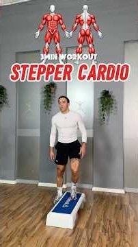 3 MIN STEP CARDIO WORKOUT 🔥 Aerobic Step #StepWorkout #CardioWorkout #shorts