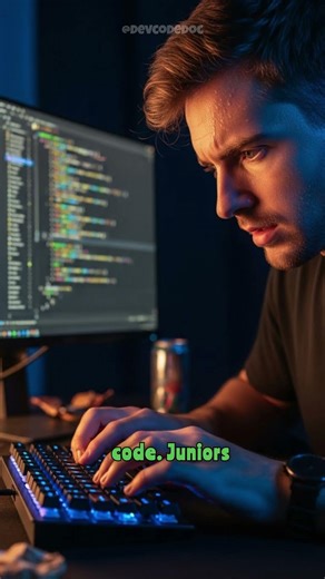 Junior vs Senior Developer: The Reality 😂 #shorts