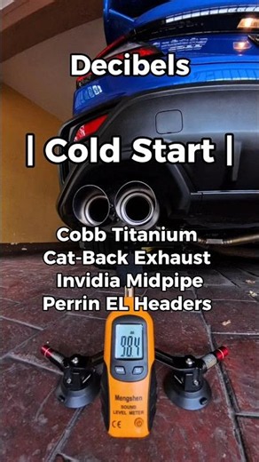 How Loud is my WRX with Cobb Titanium Cat-Back Exhaust + Invidia Midpipe + Perrin EL Headers? 🔊🏎💨