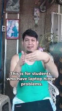 Laptop Hinge Repair Using Epoxy Steel | Quick Fix!