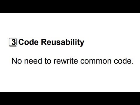 21 Code Reusability