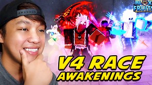 8.2K views · 357 reactions | BLOX FRUITS | RACE V4 AWAKENINGS (REVEAL) | JZ GRIT | Facebook