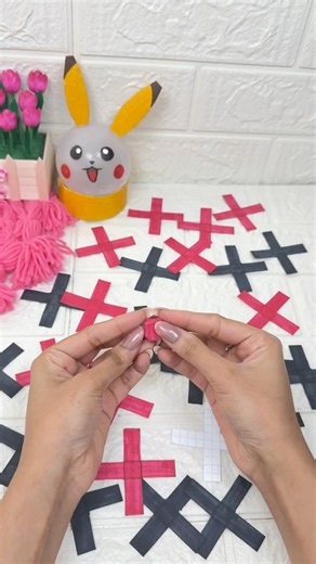 Minecraft Heart Keychain | Pixel Art Paper Craft