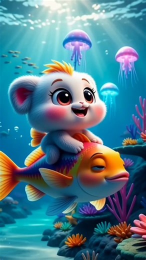 Mimu in Sea World Adventure#Mimucartoon #vocal Tags:#SeaAdventure#UnderwaterWorld#OceanCartoon#Fish