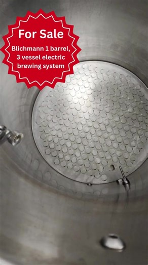 A used Blichmann 1-barrel, 3-vessel electric brewing system with a HERMS coil is available for $5,500 and is currently in use and fully operational. Built by Blichmann Engineering, the system includes two plate chillers plus extra thermomotors and temp sensors—contact the seller directly. Details here: https://zurl.co/zLhk5 | ProBrewer