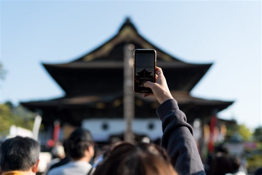 善光寺のお朝事