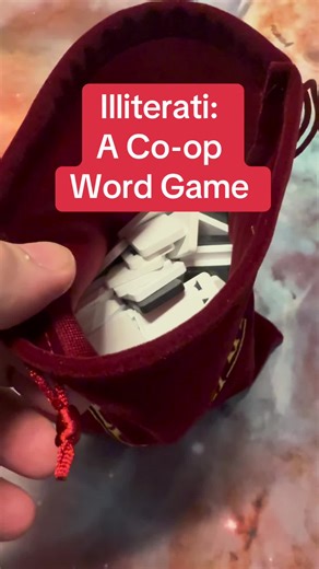 Illiterati is a fast-paced real-time cooperative word building game for one to five players. It has a cool library vibe with deluxe components. Set-up is quick and easy and game playe is action packed. Thanks to @GapCloserGames for sending us this review copy. #wordgame #scrabble #gamerecommendations #cooperative #familygames