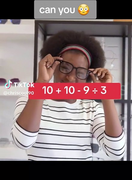 Engaging Math Challenge: Solve 10 10 - 9 ÷ 3