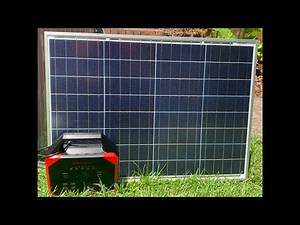 GoPower Plus 4500 with 50 watt 12v Solar panels for faster Changing ⚡️ SOLAR SAFETY