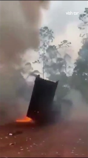 Chinese made multi rocket launcher used by Cambodian forces Exploded killing 8 Cambodian soldiers