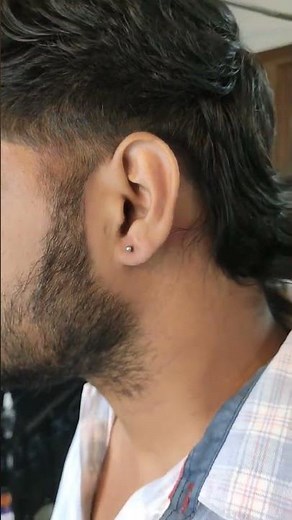 ear lobe piercing|professional needle piercing 4-5