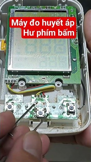 Repairing a blood pressure monitor with broken buttons #tipsandtricks #tipsntricks #diy