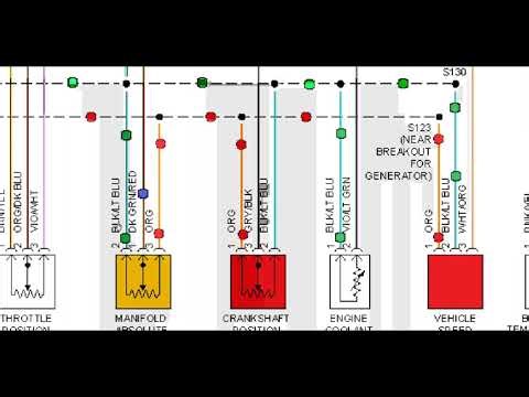 dodge neon 2000 2005 diagrama control motor remarcado map sensor