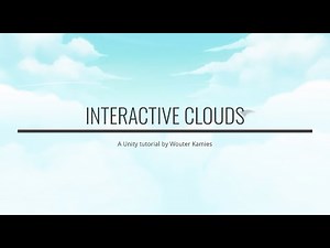 Unity Interactive Cloud Particles | Building The Interaction (part 2)